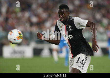 BLAISE MATUIDI lors de Juventus vs Napoli, Turin, Italie, 31 août 2019, le football italien Serie A Football Championnat Hommes Banque D'Images