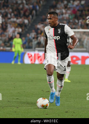 ALEX SANDRO lors de Juventus vs Napoli, Turin, Italie, 31 août 2019, le football italien Serie A Football Championnat Hommes Banque D'Images