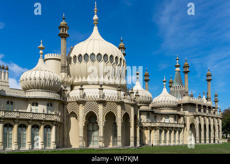 BRIGHTON, Sussex/UK - Août 31 : Vue sur le Royal Pavilion à Brighton, Sussex le 31 août 2019 Banque D'Images