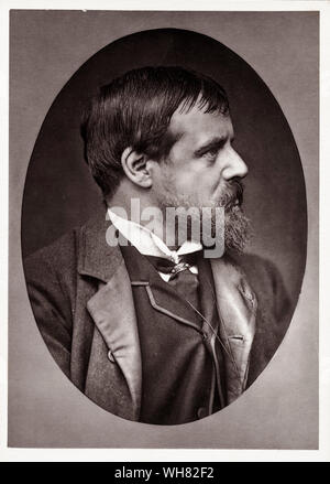 Sir Lawrence Alma Tadema, (1836-1912 ), Portrait photographique (vue latérale), photographe inconnu 1836-1912 Banque D'Images