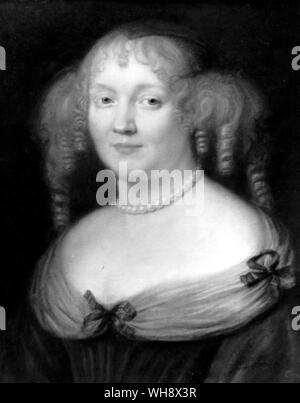 Marie de RABUTIN Chantal, Marquise de Sévigné par Robert Nanteuil Banque D'Images