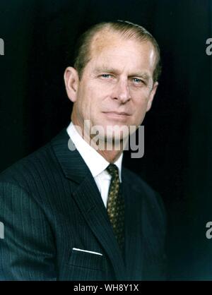 Le prince Philip, duc d'Édimbourg Banque D'Images