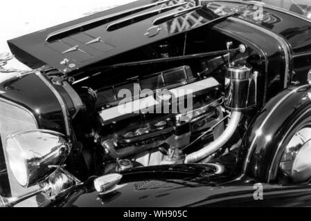 Close-up de la Cadillac V-16 moteur.. Banque D'Images