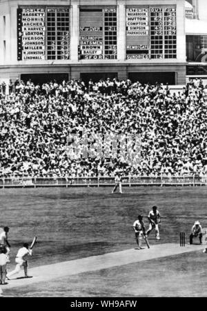 La colline de Sydney Cricket Ground Banque D'Images