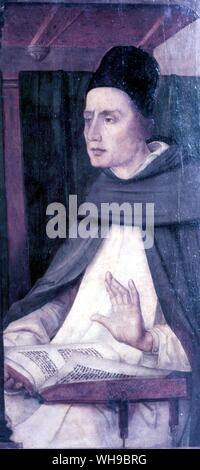 Justus van Ghent Albertus Magnus Banque D'Images