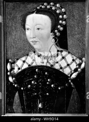 Catherine de Médicis (1519-1589). Reine française épouse de Henri II, qu'elle épousa en 1533. Banque D'Images