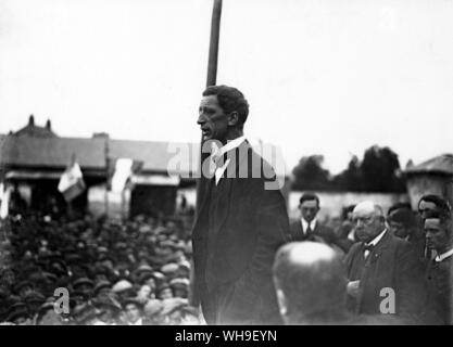 Eamon de Valera (1882-1975), homme politique nationaliste irlandais, Premier ministre de l'État libre d'Irlande/Eire/République d'Irlande 1932-48, 1951-54 et 1957-59. Banque D'Images