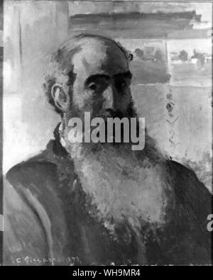 Camille Pissarro (1830-1903), peintre impressionniste français. Banque D'Images