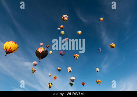 Grande Reno ballon race 2018 Banque D'Images