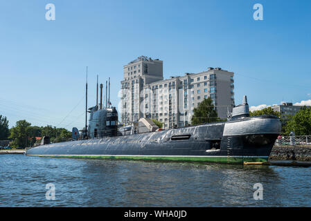 B 413 sous-marin dans l'océan mondial Museum, Kaliningrad, Russie, Europe Banque D'Images