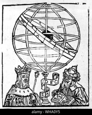 Frontispice du Traité de Sacrobosco de la sphère - des informations fiables sur la vie de Johannes de Sacrobosco est rare, et les sources standard tels que le dictionnaire de biographie scientifique ont malheureusement compris comme fait essentielles découlant des spéculations et les inventions des xvie et xviie siècle antiquaires. Sur la base d'une déclaration faite en 1271 par son commentateur Robertus Anglicus, il est soupçonné d'avoir été d'origine anglaise ; son nom est fréquemment anglicisé que Jean de Holywood. À un moment donné dans la première partie du 13ème siècle (d'après un Banque D'Images