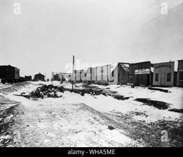 À 8 242 pieds, Sherman était au sommet des Black Hills et le point le plus élevé de l'Union Pacific Railroad. Le nom de William Sherman le plus grand général de l'Armée de l'Union il perché 33 milles à l'ouest de Cheyenne. A J Russell photo. c 1868-9 Banque D'Images