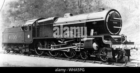 Locomotive Express. Royal Scot 1927. Banque D'Images