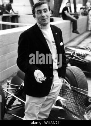 Jackie Stewart Monaco . Stewart, John Young (Jackie) ; a gagné de course automobile écossais la Formule Un Grand Prix Championship 1969, 1971, 1973 Banque D'Images