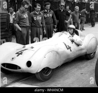 Voiture de course Sport 1500cc de RDA en 1954 Banque D'Images