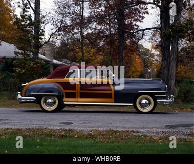 1948 Chrysler Town and Country Convertable Banque D'Images