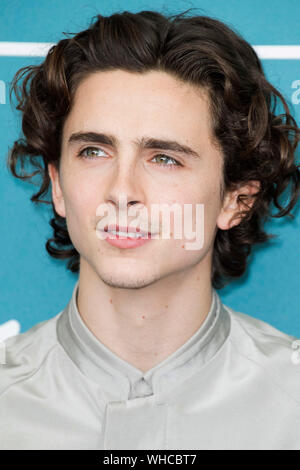 Venezia, Italie. 09Th Sep 2019. Timothée Chalamet assister à 'Le Roi' photocall au cours de la 76e Festival du Film de Venise au Palazzo del Casino sur Septembre 02, 2019 à Venise, Italie. Credit : Geisler-Fotopress GmbH/Alamy Live News Banque D'Images