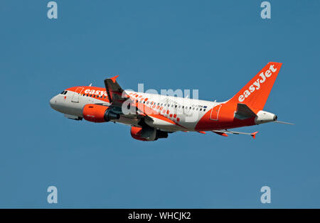 Easyjet Airbus A319-311, Gatwick, UK Banque D'Images