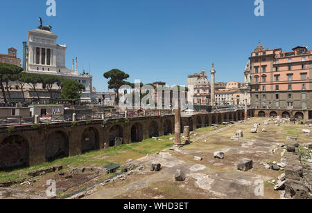 Forum de Trajan, Rome, Italie Banque D'Images