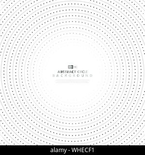 Résumé motif de cercles de la technologie moderne decoration background. Utiliser pour poster, ad, Headline, ventes, illustrations, conception du modèle vecteur illustration. Illustration de Vecteur