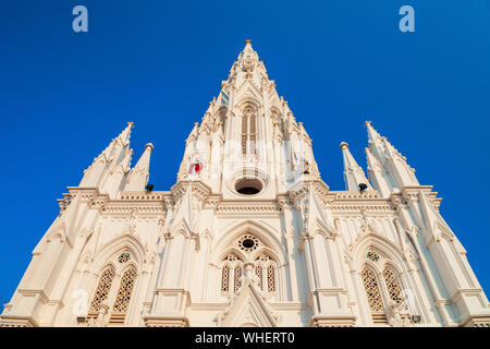 Notre Dame de l'église de rançon est une église catholique située à Kanyakumari city dans l'Etat du Tamil Nadu en Inde Banque D'Images