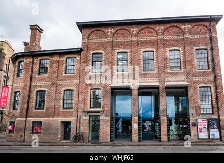 Edinburgh Printmakers studio, ancien moulin de Castle Mills, Fountainbridge, Edimbourg, Ecosse pendant le Festival d'Art 2019 Banque D'Images