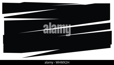 Facture, élément de crack. Shatter, casse de la texture de la surface. Grungy design. La pourriture, éclats burst illustration Illustration de Vecteur