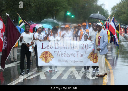 Lundi 2 septembre 2019 11h00 Eastern Parkway Brooklyn New York West Indian Day Parade 2019 Banque D'Images