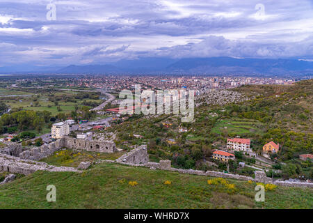 L'ancien château de Rozafa dans Shkoder Albanie Banque D'Images