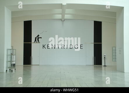 Milwaukee, WI USA. Jul 2018. Vue de l'intérieur du Milwaukee Art Museum. Banque D'Images