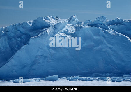 L'antarctique, mer de Weddell, Riiser Larsen Ice Shelf Banque D'Images