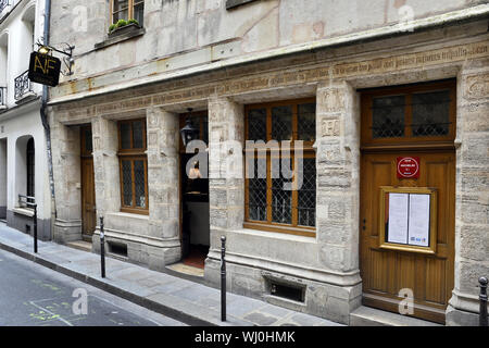 Nicolas Flamel's house - Paris - France Banque D'Images