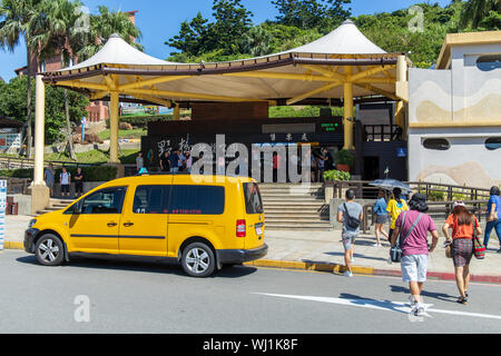 Aug 22, 2019 dans Tourisme à Yehliu Geopark, New Taipei City, Taiwan Banque D'Images