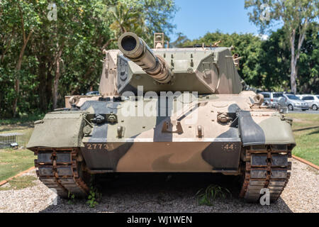 Leopart à Bribie Island AS1, l'Australie de WW2 Banque D'Images