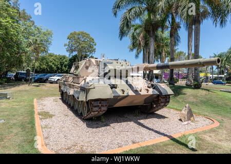 Leopart à Bribie Island AS1, l'Australie de WW2 Banque D'Images