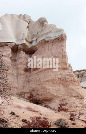Rock formation ressemble à visage humain Banque D'Images