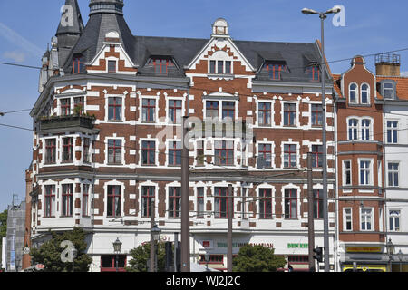 Bâtiment ancien, vieux bâtiment façade, bâtiment ancien, façades de bâtiments anciens, Alt-Koepenick, Alt-Köpenick, Vieille Ville, vue, l'architecture, à l'extérieur, à l'extérieur, o Banque D'Images