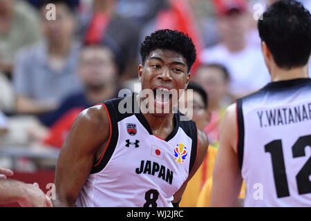 Shanghai, Chine. Credit : MATSUO. 3e, 2019 Sep. Rui Hachimura (JPN) Basket-ball : Coupe du Monde de Basket-ball FIBA Chine 2019 Groupe E match entre le Japon - République tchèque à Shanghai Oriental Sports Center à Shanghai, Chine. Credit : MATSUO .K/AFLO SPORT/Alamy Live News Banque D'Images