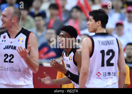 Shanghai, Chine. Credit : MATSUO. 3e, 2019 Sep. Rui Hachimura (JPN) Basket-ball : Coupe du Monde de Basket-ball FIBA Chine 2019 Groupe E match entre le Japon - République tchèque à Shanghai Oriental Sports Center à Shanghai, Chine. Credit : MATSUO .K/AFLO SPORT/Alamy Live News Banque D'Images