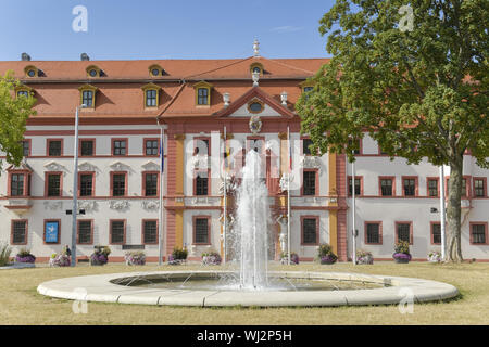 Résidence officielle, en allemand, allemand, plus d'informations en allemand, allemand, l'Allemagne, Erfurt, habitant d'Erfurt, deer garden, Kurmainzische Statthalterei, gouverner Banque D'Images