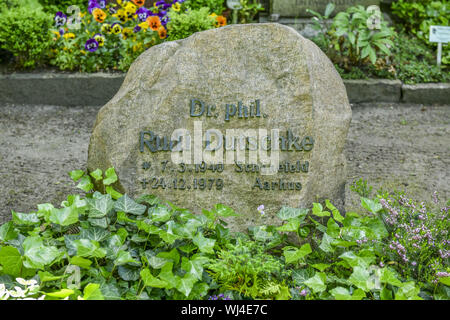 Berlin, Dahlem, village de Dahlem, Dahlemer, Allemagne, cimetière, cimetière de Dahlem, village de graves, graves, graves, Koenigin Luise Street, Queen's Luise s Banque D'Images