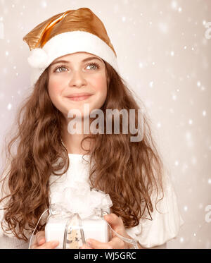 Happy Santa helper Banque D'Images