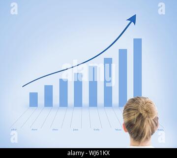 Libre de son retour à l'observation statistique de l'appareil photo bleu sur l'arrière-plan Banque D'Images