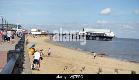 Cleethorpes près de Grimsby England UK Banque D'Images