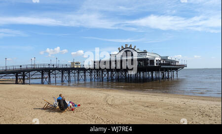 Cleethorpes près de Grimsby England UK Banque D'Images