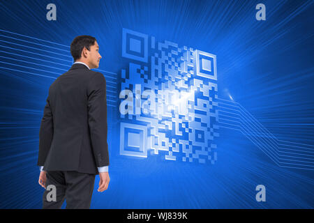 Composite image of businessman Banque D'Images