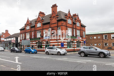 Le Greyhound pub ,Parkgate menant à la route principale à Darlington,Angleterre,UK Banque D'Images