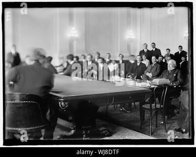 Chambre des représentants. Les comités. Comité spécial sur l'enquête de la U.S. Steel CORP., 12 janvier 1912. Plus communément appelée 'STEEL TRUST COMITÉ D'INVESTIGATION' ou 'STANLEY COMITÉ.' JAMES J. HILL DEVANT LE COMITÉ Banque D'Images