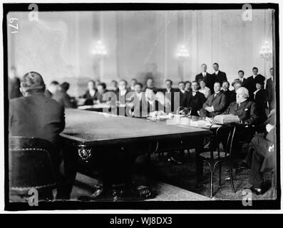 Chambre des représentants. Les comités. Comité spécial sur l'enquête de la U.S. Steel CORP., 12 janvier 1912. Plus communément appelée 'STEEL TRUST COMITÉ D'INVESTIGATION' ou 'STANLEY COMITÉ.' JAMES J. HILL DEVANT LE COMITÉ Banque D'Images