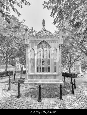 Le président James Monroe's Tomb, connu comme 'la cage', à Hollywood Cemetery à Richmond, Virginia Banque D'Images